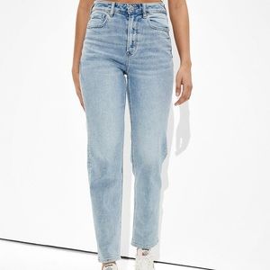 AE Stretch Mom Straight Jean